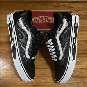 Vans X ASAP Rocky 7 Black Flames Pac Sun old skool low vault A$AP fenty Rihanna